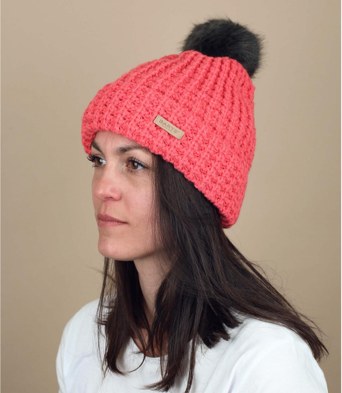 Gorro mujer Bonnie rosa Bonnie beanie rose